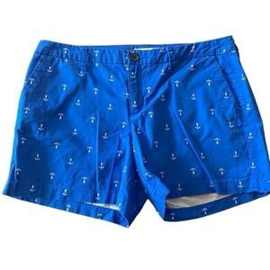 Old Navy anchor blue shorts size 10 sailor